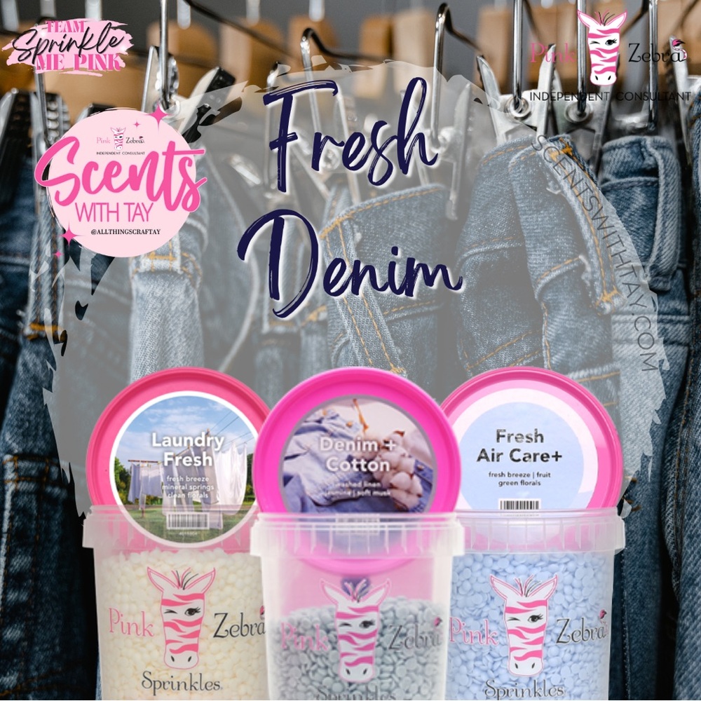Fresh Denim Pink Zebra Blend